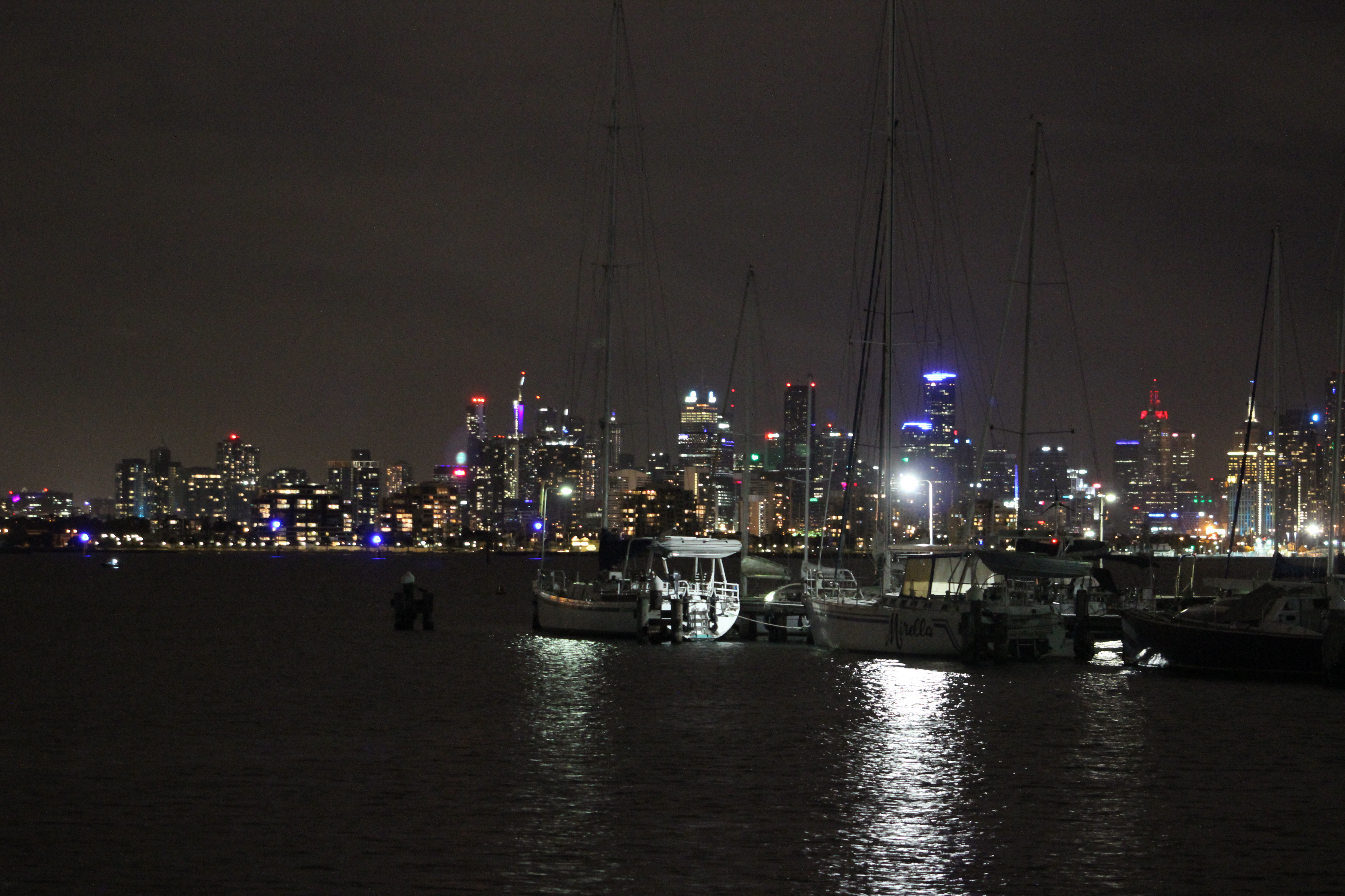 Melbourne At Night